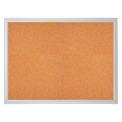Cork Noticeboard (45 x 60cm) Aluminium Frame