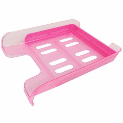 Metro Stackable Single Document Tray 3846S Neon Assorted (2 Pieces)