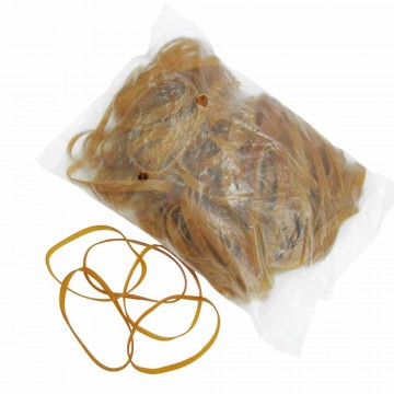 Rubber Bands (6 x 1 x 120mm) Natural