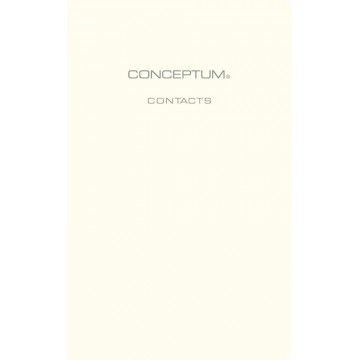 Sigel Conceptum Address Book Index A6