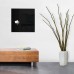 Sigel Magnetic Glass Board artverum (48 x 48 x 1.5cm) Black - With Installation - 2