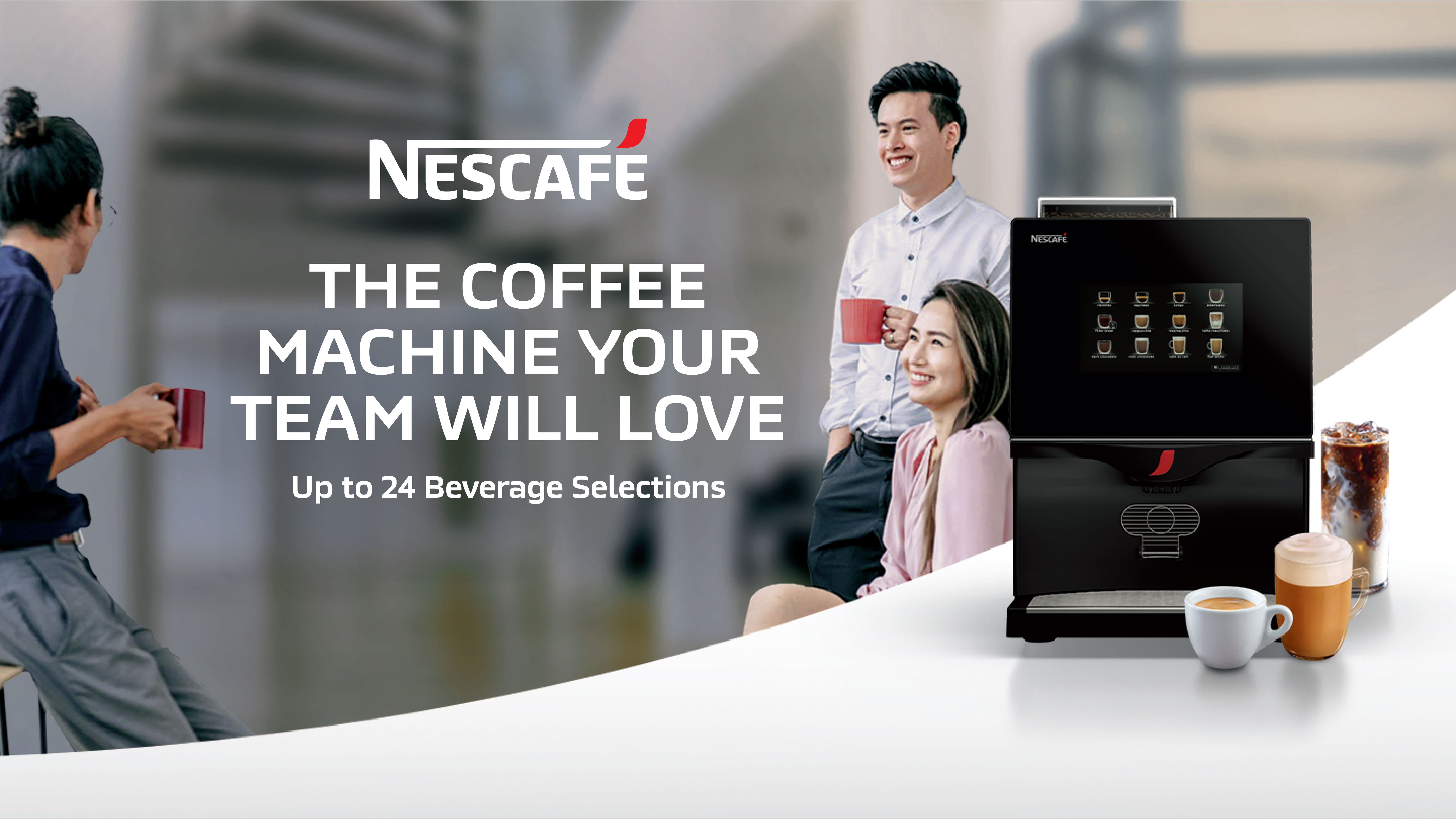 Announcing the arrival of NESCAFÉ® Fusion 3 at Home n Office!